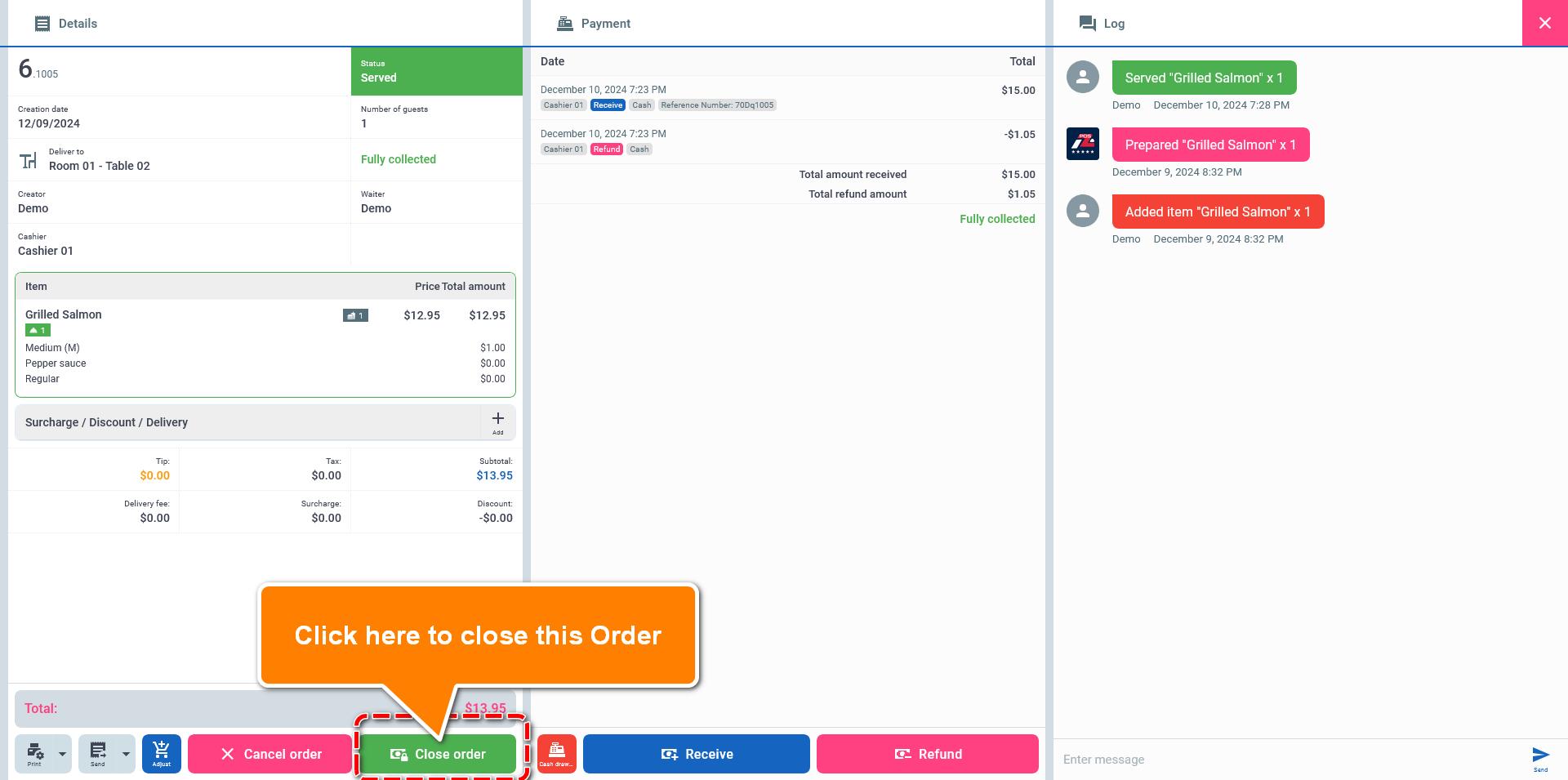 close-order-azcpos close-order-azcpos